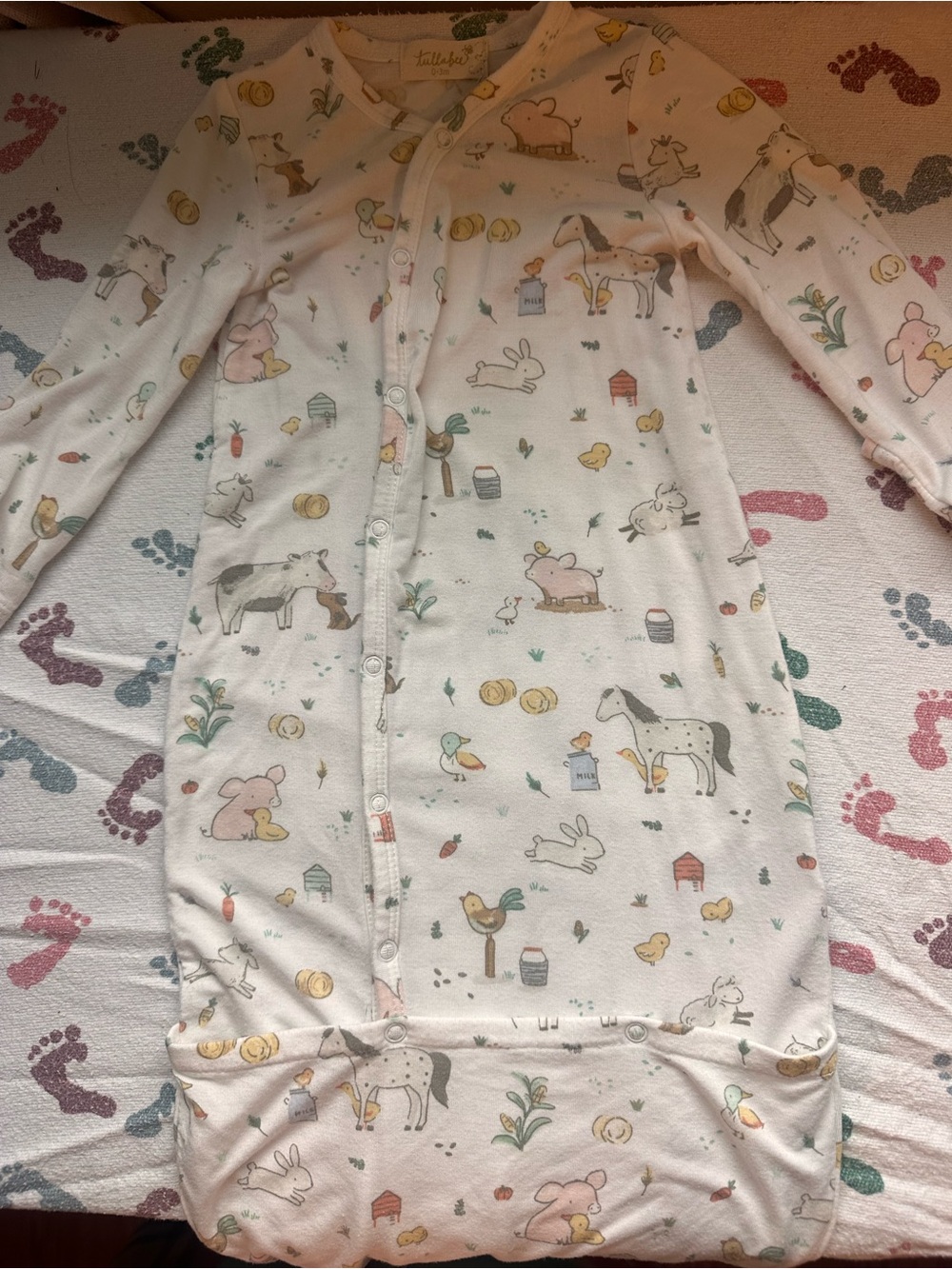 Tullabee farm print gown